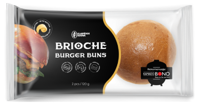 Mėsainių bandelės BRIOCHE